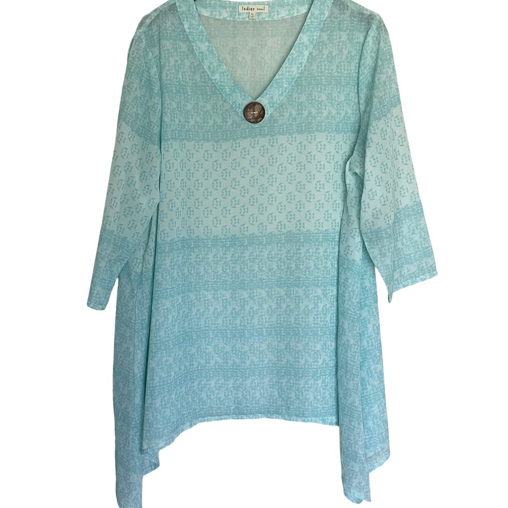 Indigo Soul Cover Up Turquoise - Women’s XL